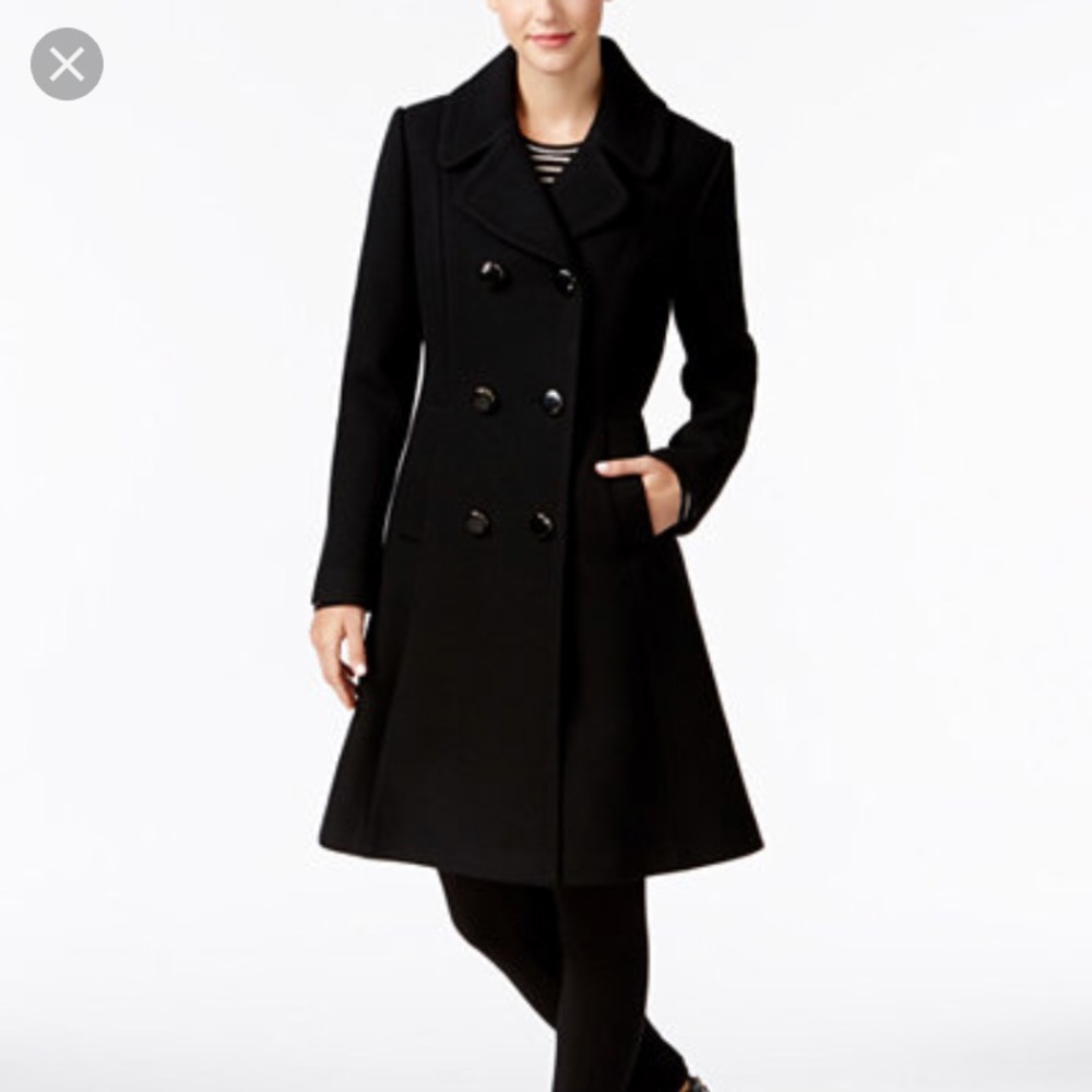 NWT DKNY Wool Peacoat sz 10